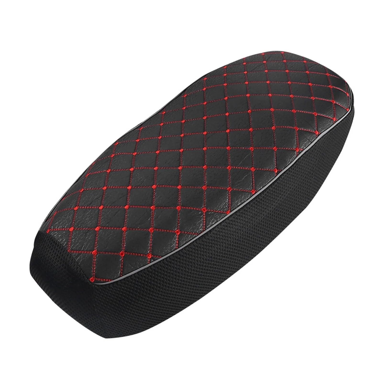 Funda Asiento de Motocicleta Funda De Cojín para Motocicleta, Antideslizante Y Amortiguadora, Funda De Asiento De Cobertura Completa, Funda Cómoda