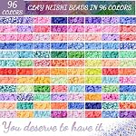 Friendship Bracelet Kit, 16888pcs, 96 Colors Polymer Clay Beads & 1200 Letter Beads，Bracelet Making Kit for DIY Jewelry Making&Friendship Bracelet Making