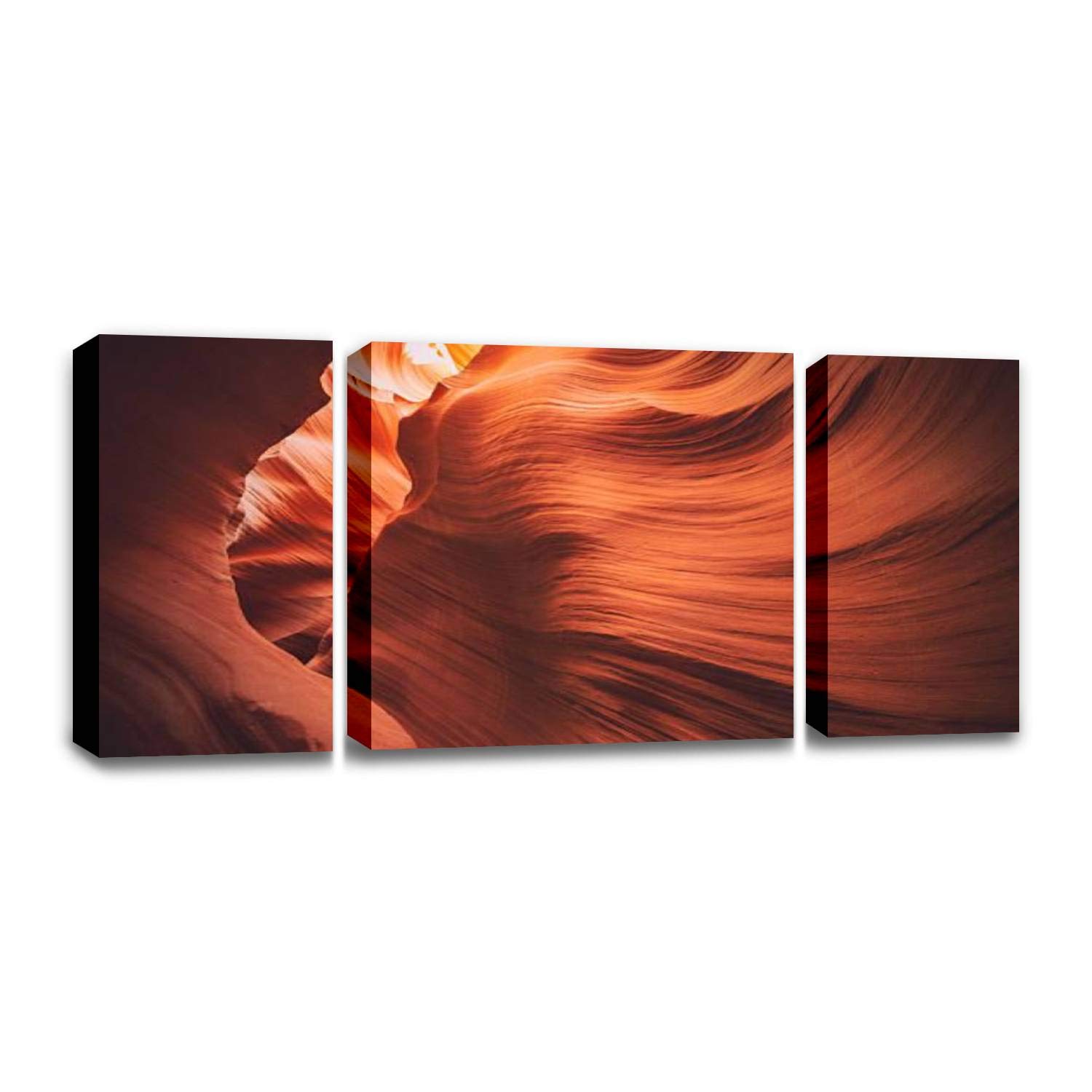 CCArtist Lower Antelope Canyon Arizona Wall Decor Print on Canvas Modern Artwork Living Room Bedroom Painting Art Wall