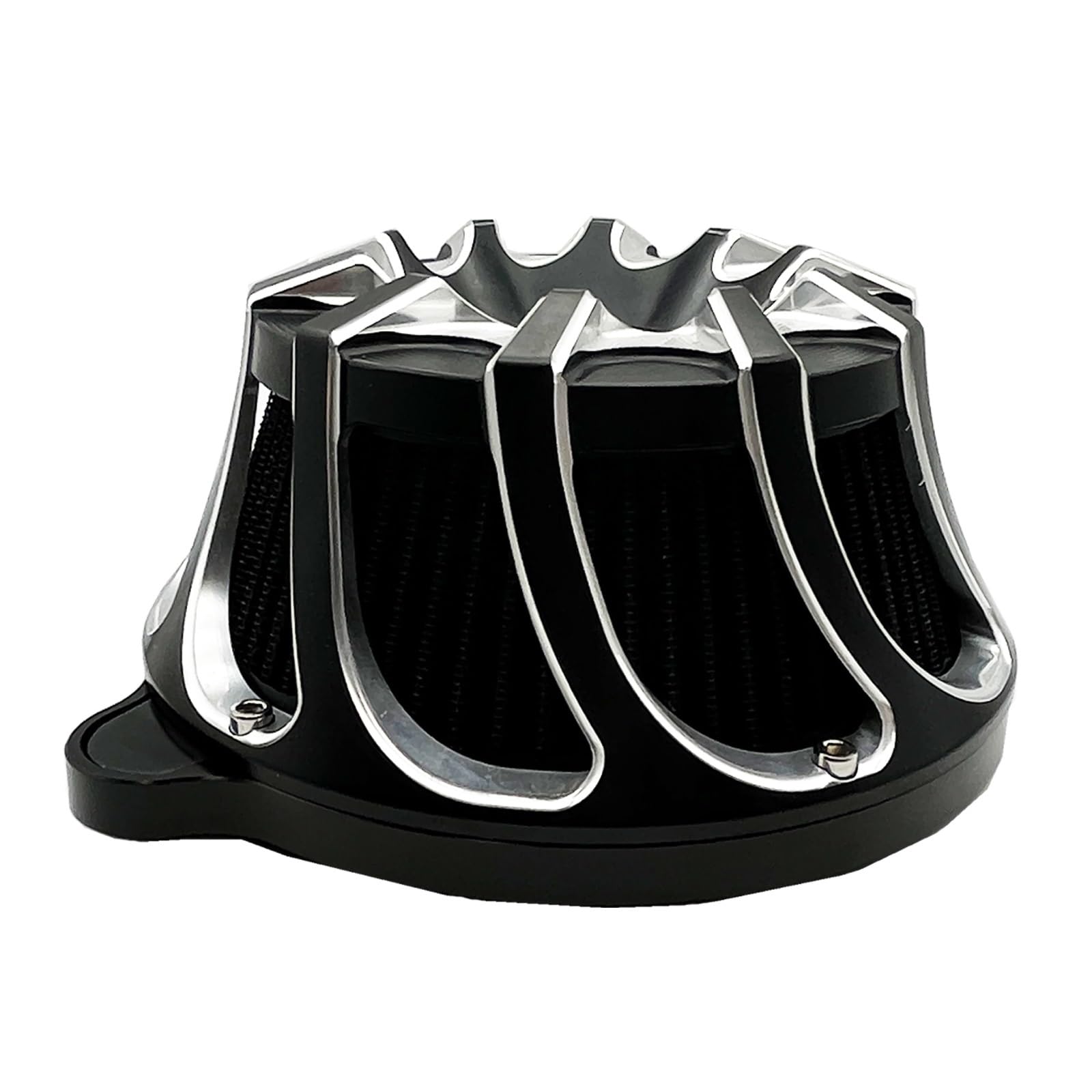 Filtr Powietrza Pasuje do motocykla Harley Touring Electra Road Glide Softail Fatboy Dyna Sportster. Wycinany CNC środek czyszczenia filtra wlotowego powietrza(B)