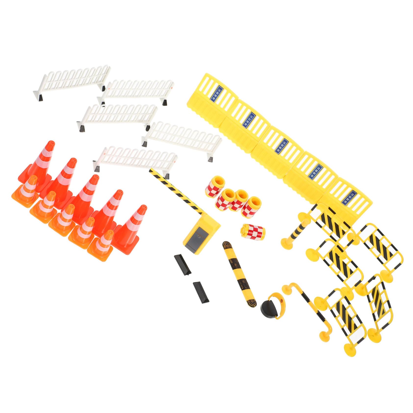Abaodam Panneaux de Signalisation Routière Miniatures Jouet de Panneaux de Signalisation pour Garçon Fille Décoratifs