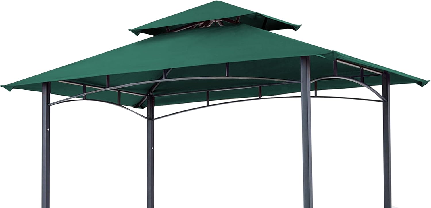 SCOCANOPY Replacement Canopy Grill BBQ Gazebo Roof Top for Gazebo Model L-GZ238PST-11 Only