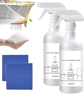 2 pcs Splash Foam Spray,Splash Foam Spray Oven Cleaner,Multi-Purpose Kitchen Cleaner,Splash Foam Spray Cleaner for Grease Removal