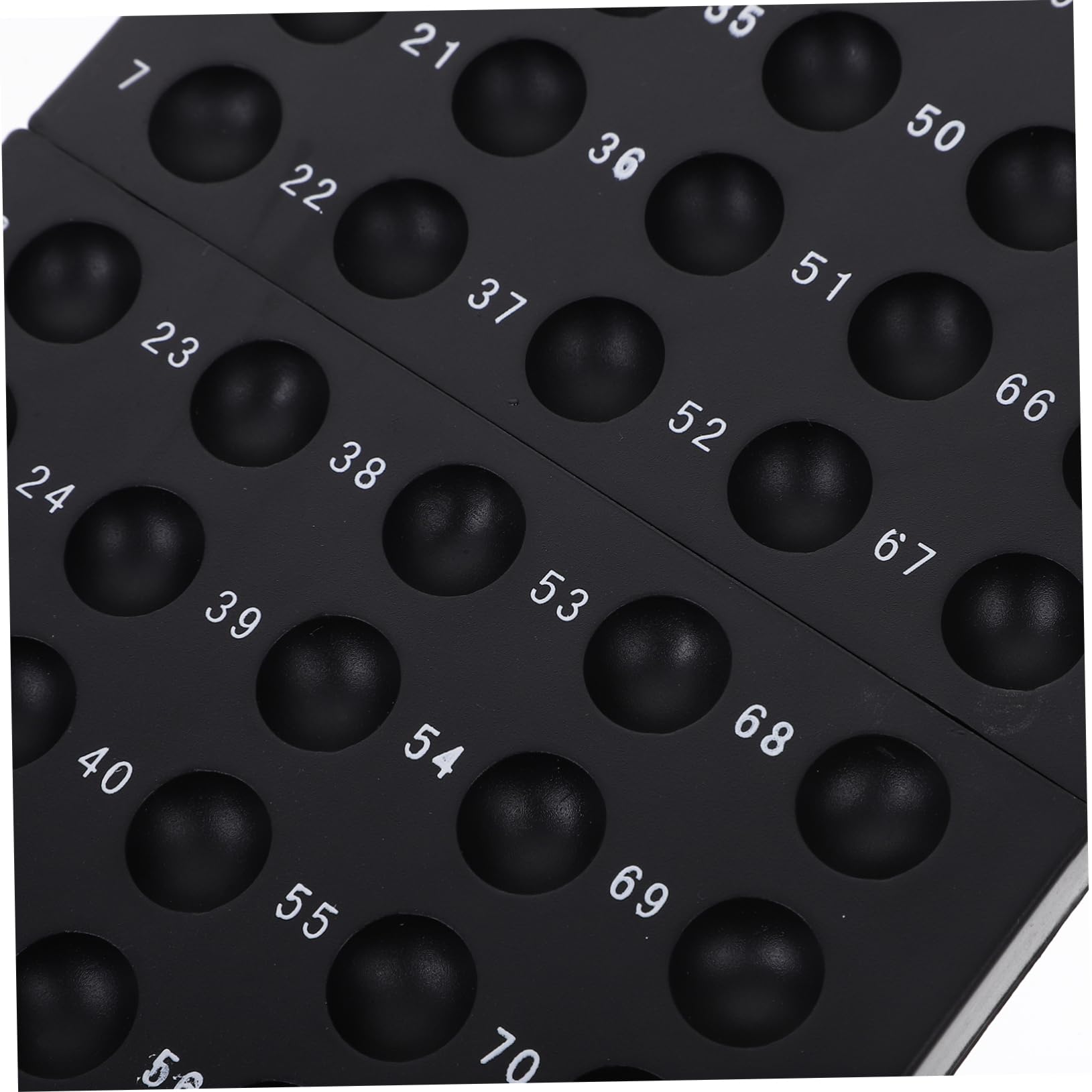 Macchina Bingo da Tavolo Nera in Ferro, Gioco Interattivo | Set 1 Pezzo, per Riunioni in Famiglia e Casa, Superficie Liscia e Struttura Rigida
