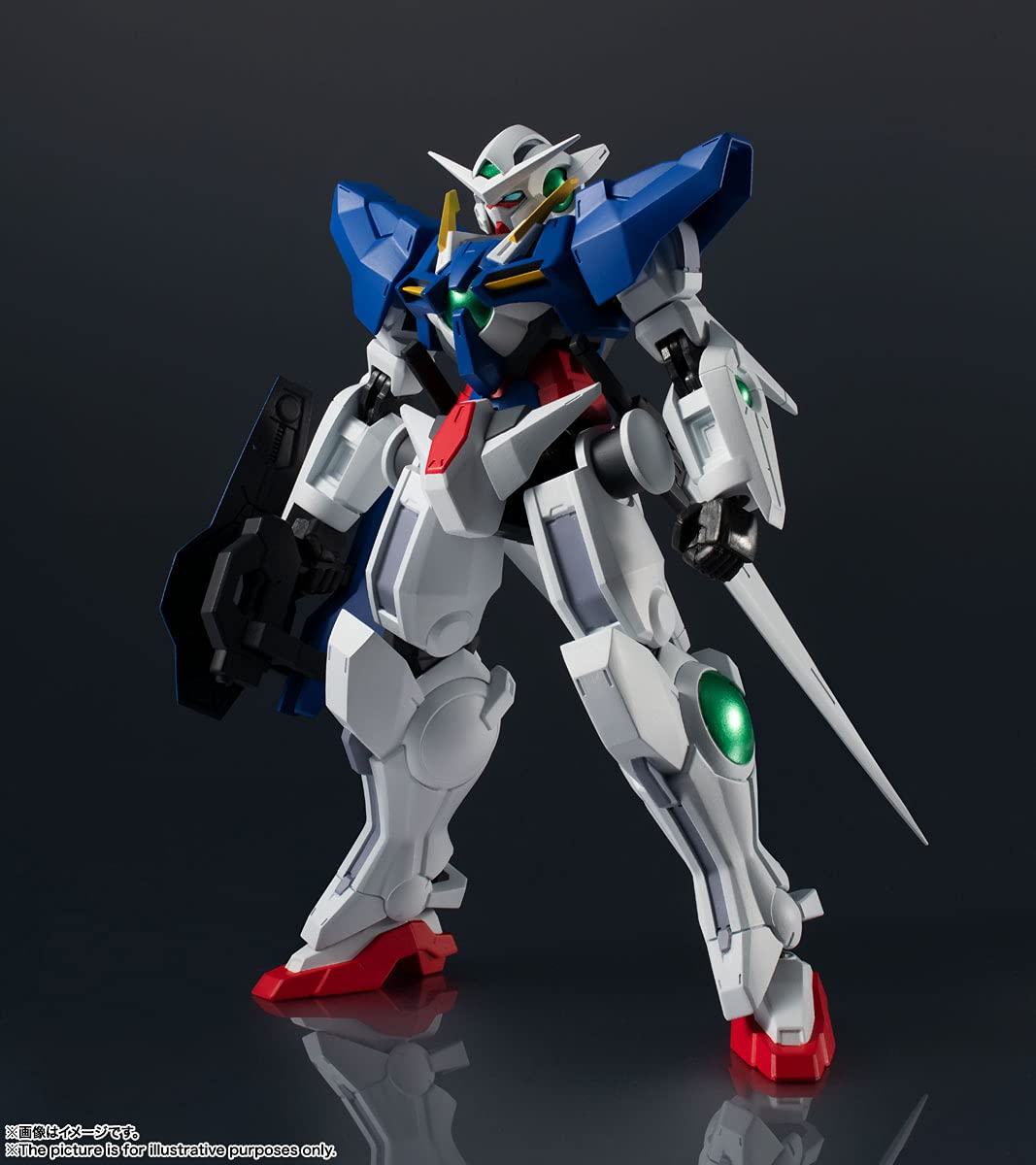 【中古】「非常に良い」BANDAI SPIRITS GUNDAM UNIVERSE 機動戦士ガンダム00 GN-001 GUNDAM EXIA 約150mm ABS&PVC製 塗装済み可動フィギュア Amazon | TAMASHII NATIONS GUNDAM UNIVERSE 機動戦士ガンダム00 GN