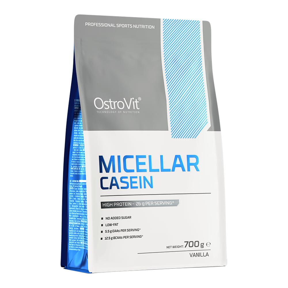 OstroVit MICELLAR CASEIN Vanilla, 1er Pack (1 x 700 g)