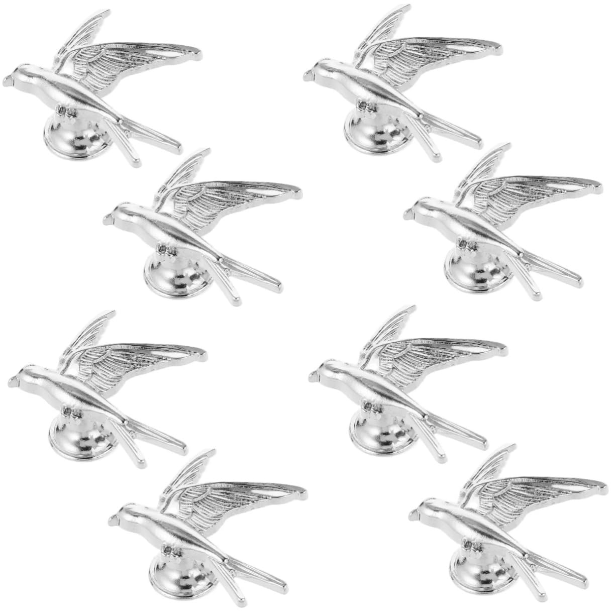 Uonlytech 4 Set Di Maniglie Per Cassetti in Metallo Maniglie Per Mobili Maniglie Decorative Per Uccelli Maniglie Per Porte Interne Facile Installazione 2 Pezzi*4