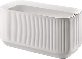 Crescent Garden Modular Self-Watering Trough Plant Box with TruDrop Wate...