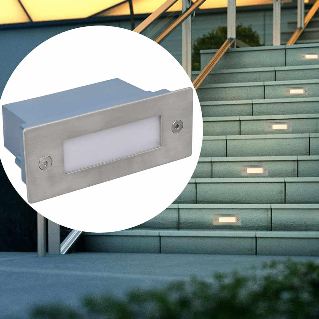 Éclairage de sécurité encastré pour éviter les chutes dans l'escalier