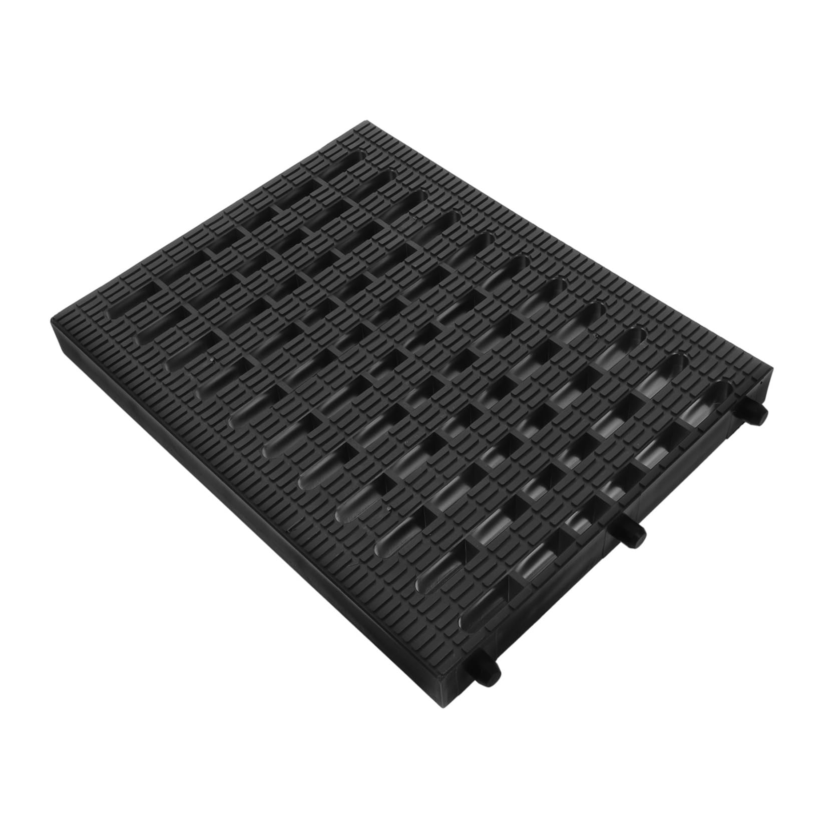 Grille de drainage rectangulaire protège le reflux d'eau efficacement dans le jardin