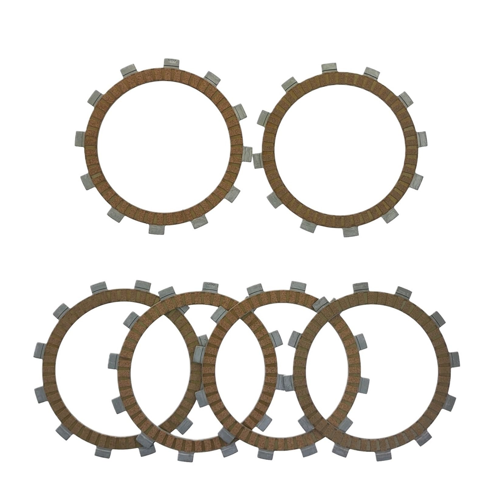 Aueeyhdo Friction Disc Motorcycle Clutch Disc Fit For Kawasaki Klx250
