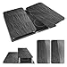 WENKO Placas cobertoras de vidrio universales Pizarra 2 unidades - juego de 2 piezas para todos los tipos de cocinas, Vidrio endurecido, Multicolor, 52x30x4.5 cm