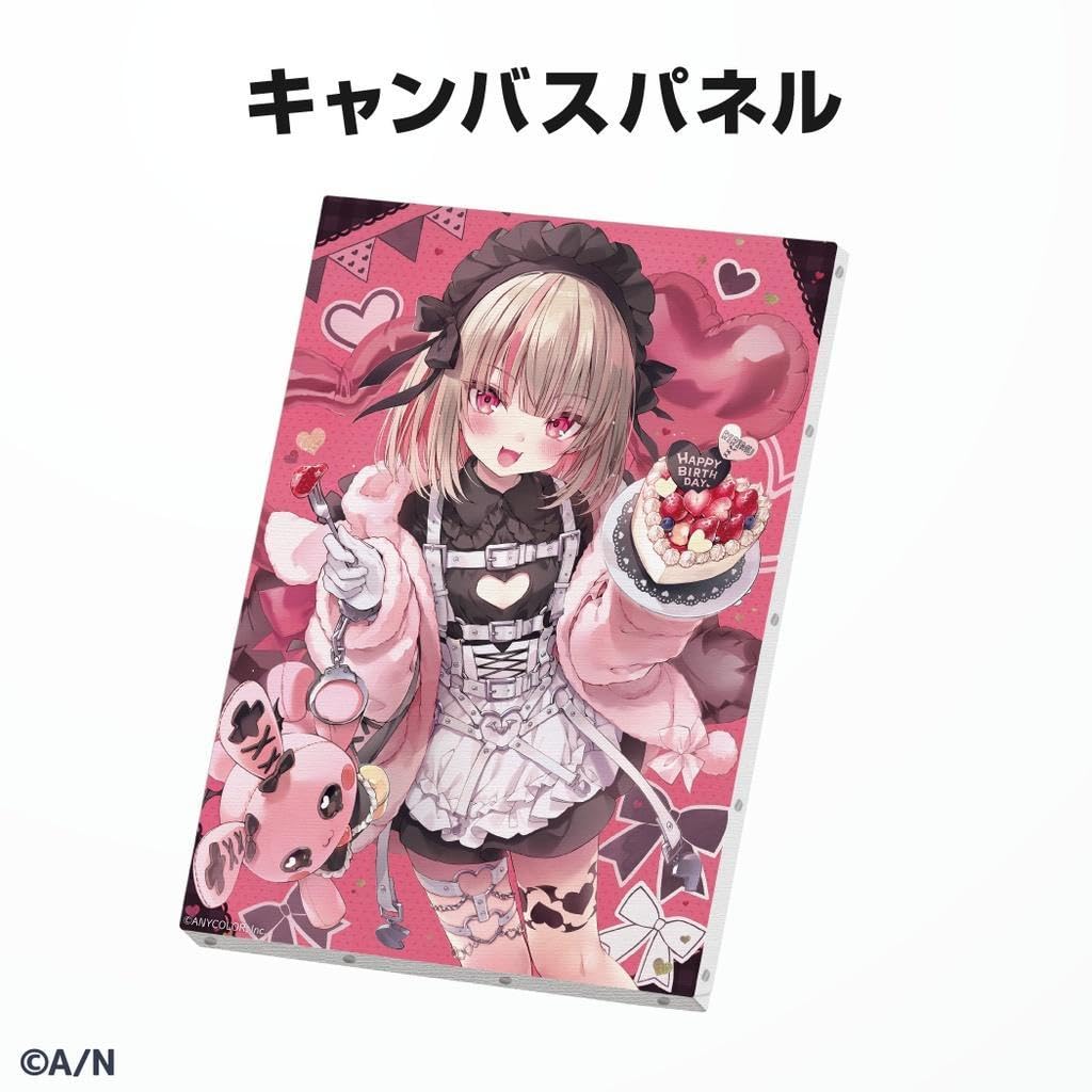 魔界ノりりむ　誕生日キャンバスパネル Amazon.co.jp: 魔界ノりりむ 誕生日キャンバスパネル : ホーム