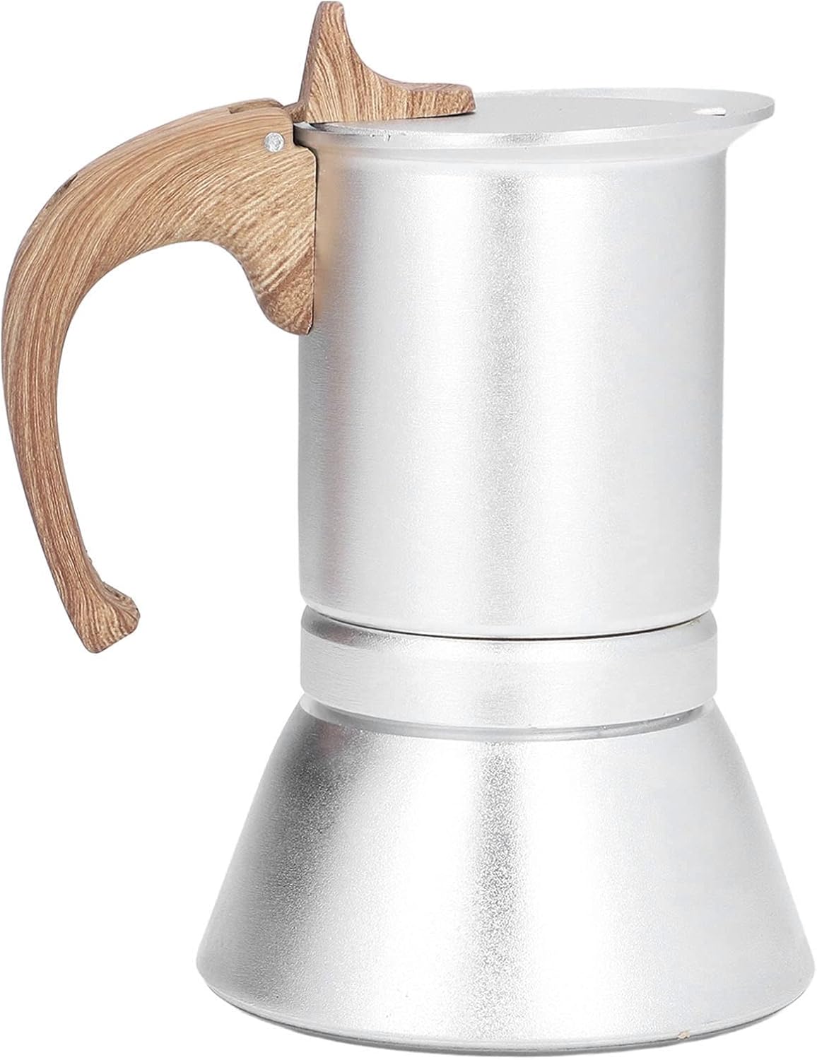 モカ ボイリング ポット モカ ストーブ コーヒーメーカー 家庭用 トラベル シルバー ( Color : #2 )