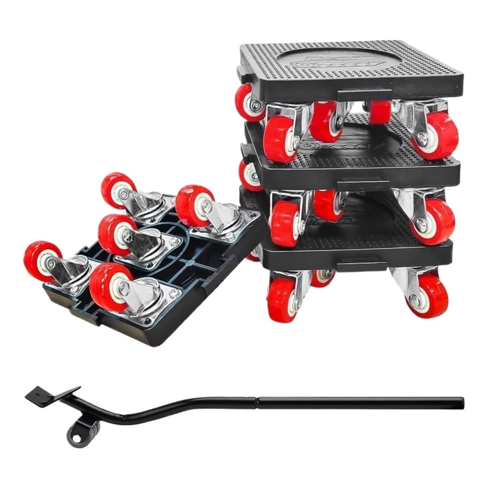Set di cursori in pelliccia con dispositivo di sollevamento, traslochi rotanti a 360° per un facile trasporto di oggetti pesanti, kit di trasloco da 5 pezzi per il trasporto senza sforzo Fur Rcat