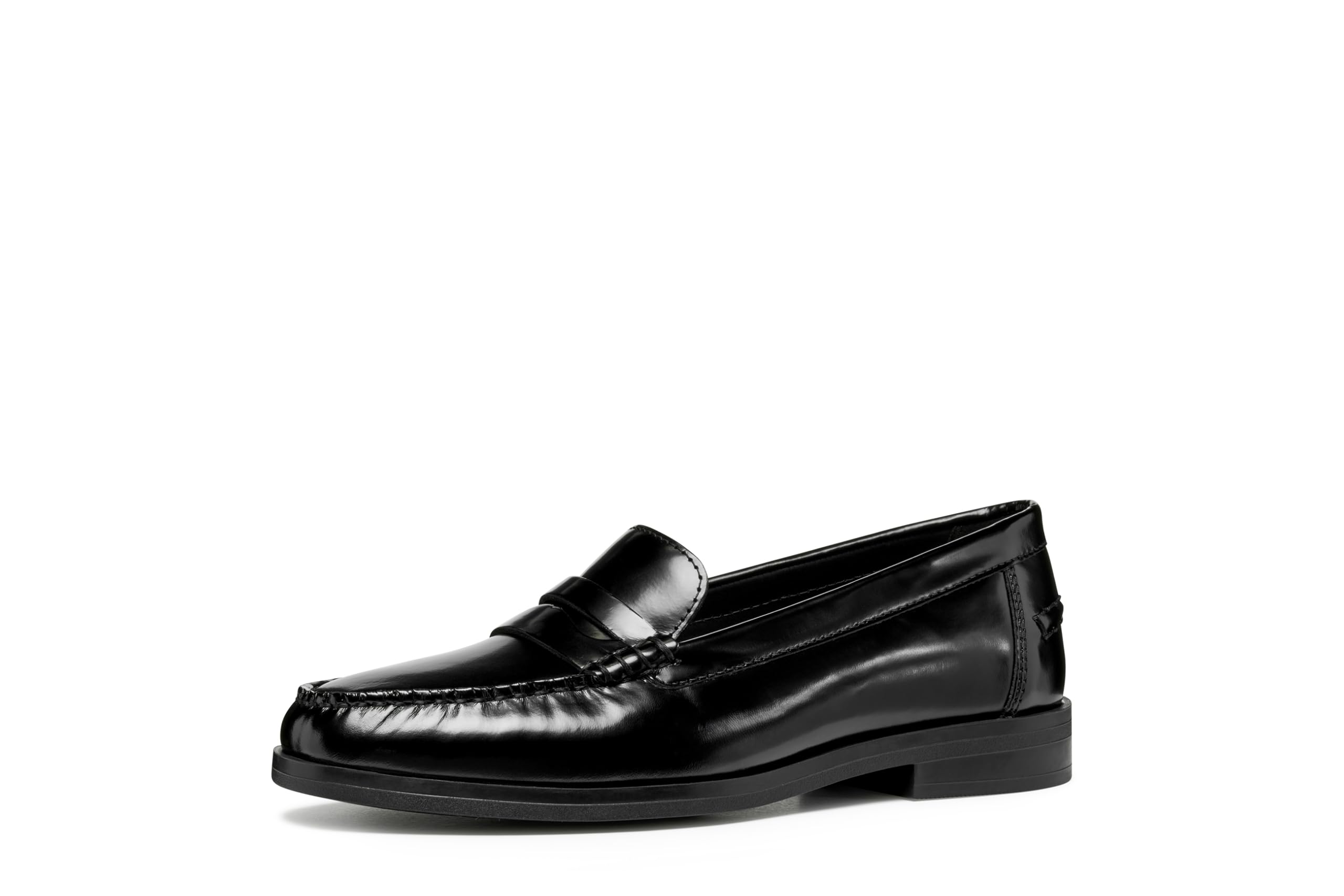 Geox Womens Dcloridie Loafer, Black, 3 UK