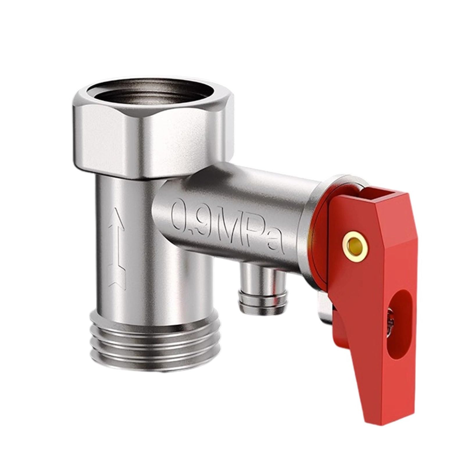 Electric Water Heater Relief Valves Pressure Regulator Brass Pressures Reducing Valves for Leak Brass Pressure Reducing Relief