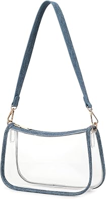 Clear Purse Stadium Approved Bag Transparent Beach Handbag