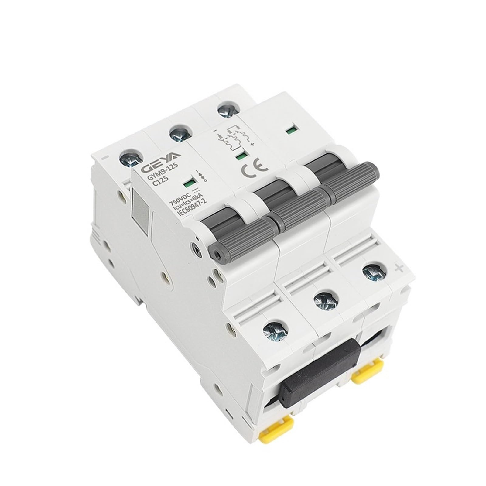 Disjoncteur Solaire GYM9-125 pour sécuriser l'électricité de la maison