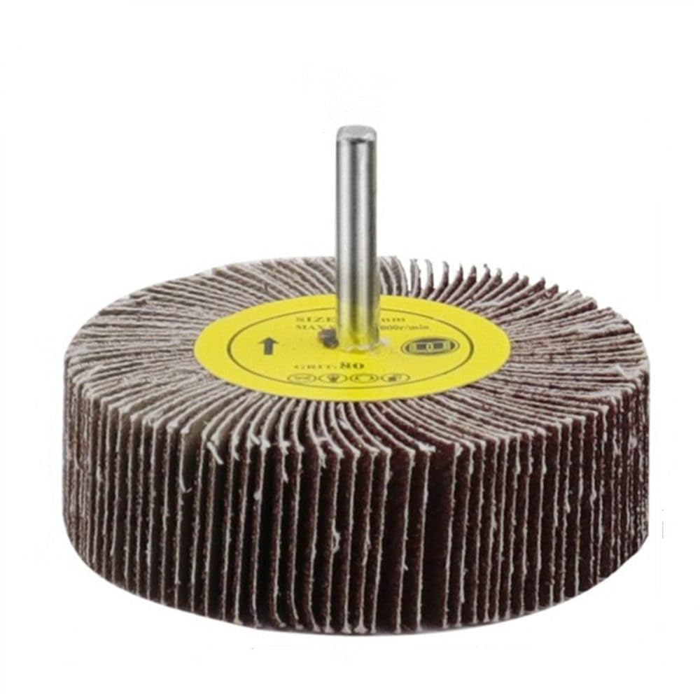 16-80mm 80 Grit Levigatura Lamella Disco Abrasivo Mola Accessori Carta Vetrata Rettifica Lucidatura Strumenti per Trapano, 60MM, 5pz