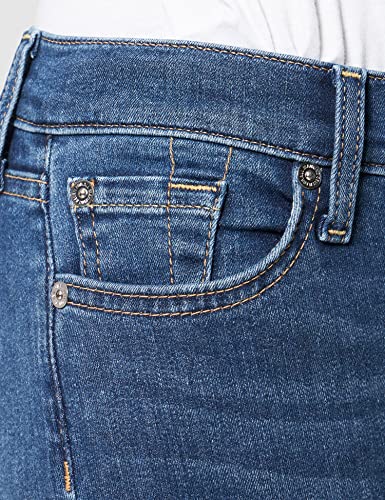 7 For All Mankind The Skinny Crop Jeans, Blu (Bair...
