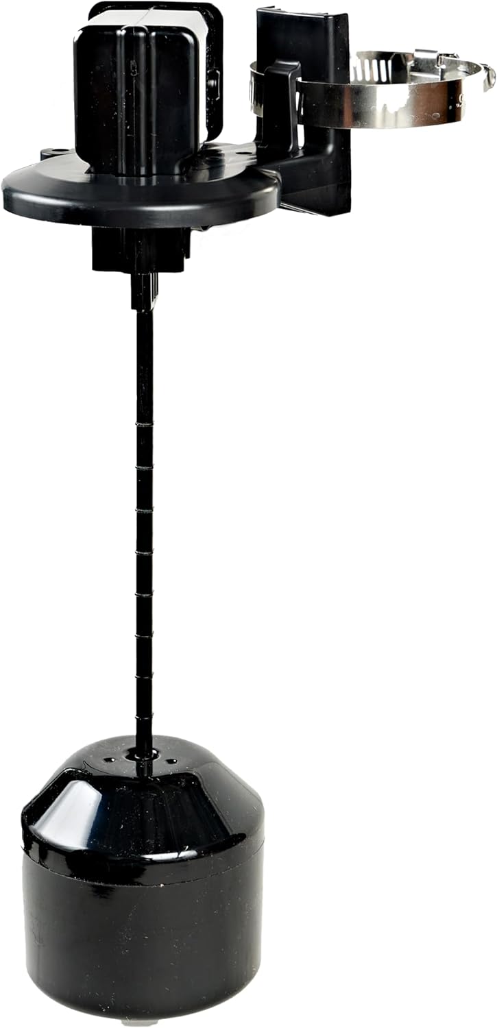 Little Giant RVMS-20 115-Volt Piggyback Vertical Mechanical Pump Down Float Switch for Pumps up to 1/2 HP with 20-ft. Cord, Black, 599263