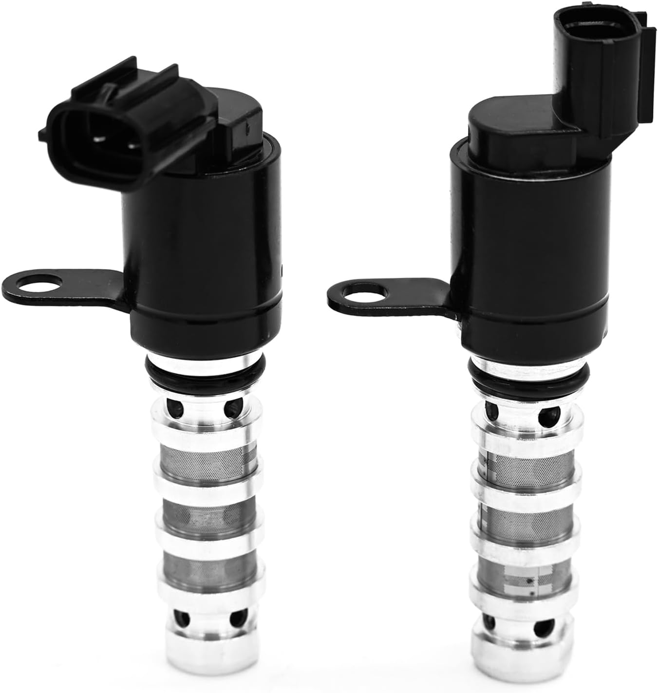 2 PCS Intake & Exhaust Engine Variable Valve Timing (VVT) Solenoid Compatible with Hyundai Santa Fe 2012 Sonata 12-15 Includes Oil Control Valve L4 2.0L 2.4L Replaces 2210025012 221002G000