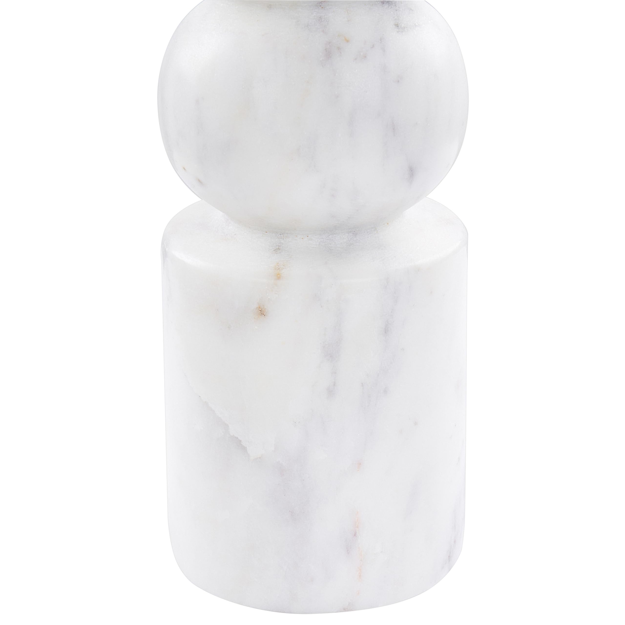 Minimalistische Kerzenhalter Kerzenstände, Weiß gerundete Form Sparta