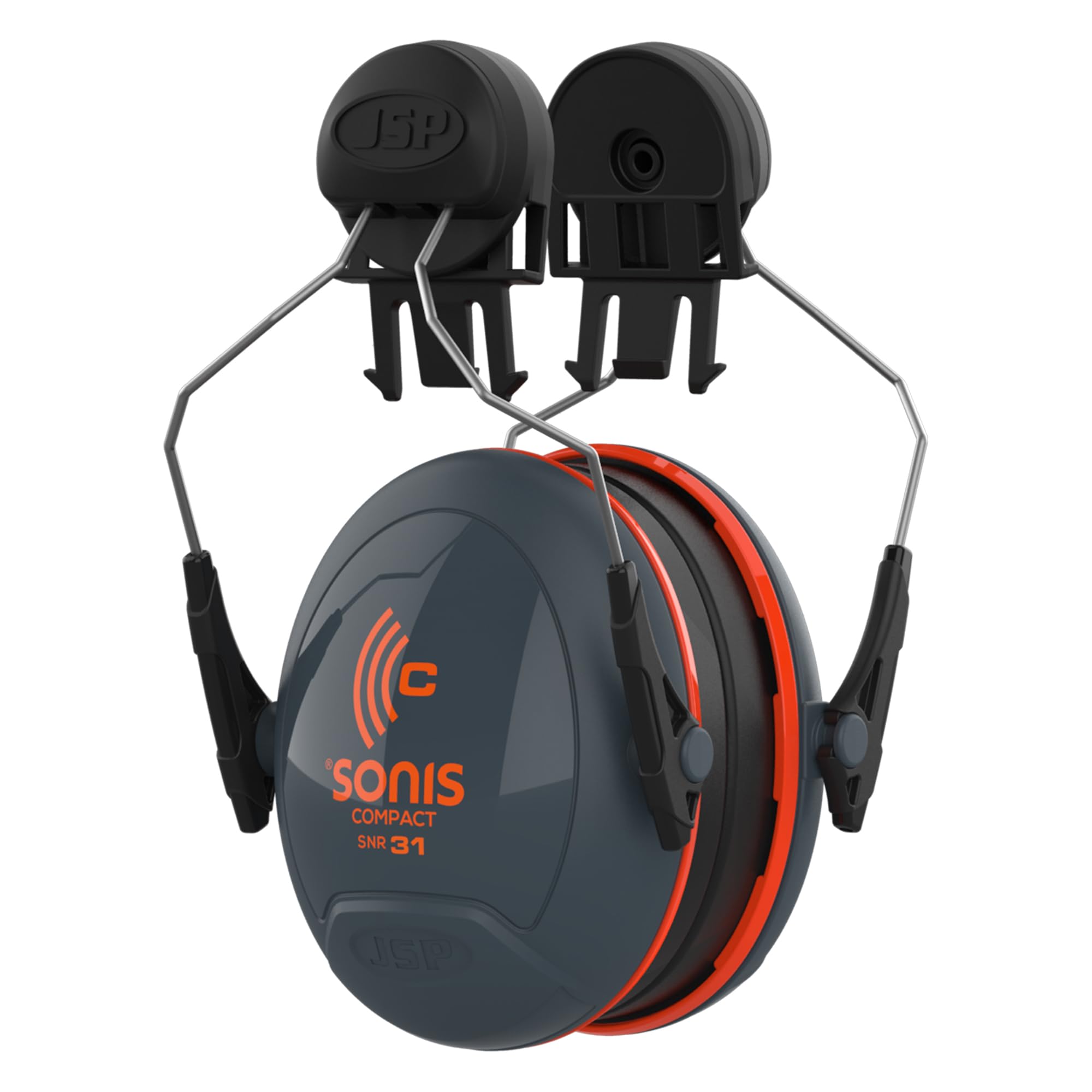 JSP SonisCompact Helmet mounted Ear Defenders SNR 31 (AEB030-0CY-000)
