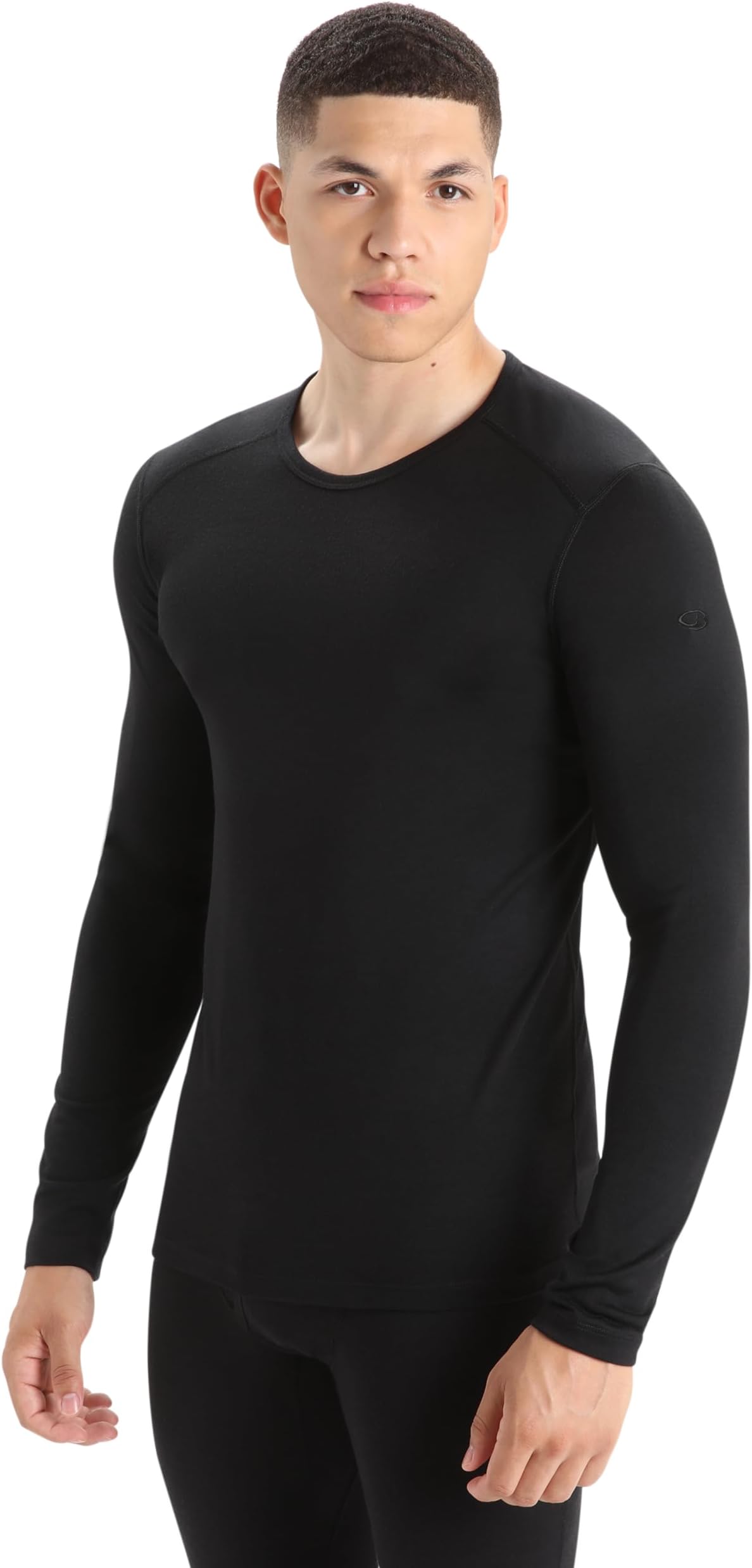 Icebreaker Men's 200 Oasis Ls Crewe Base Layer (Pack of 1)