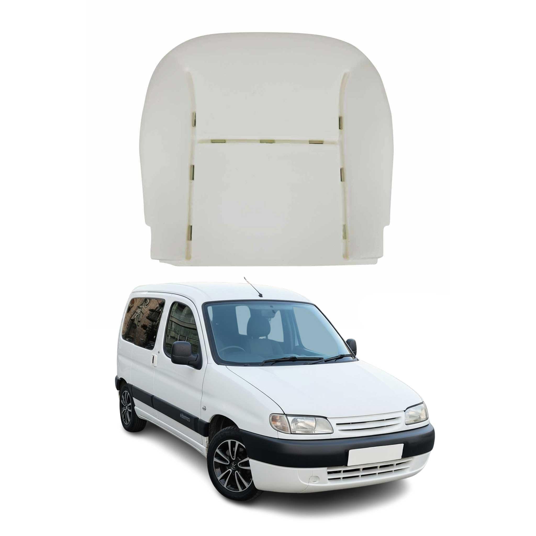 OMAC Coussin Mousse d'Assise pour Citroen Berlingo 1996-2008 - Compatible Cote Gauche ou Droit - Remplacement de la Mousse d'origine - 1 Piece