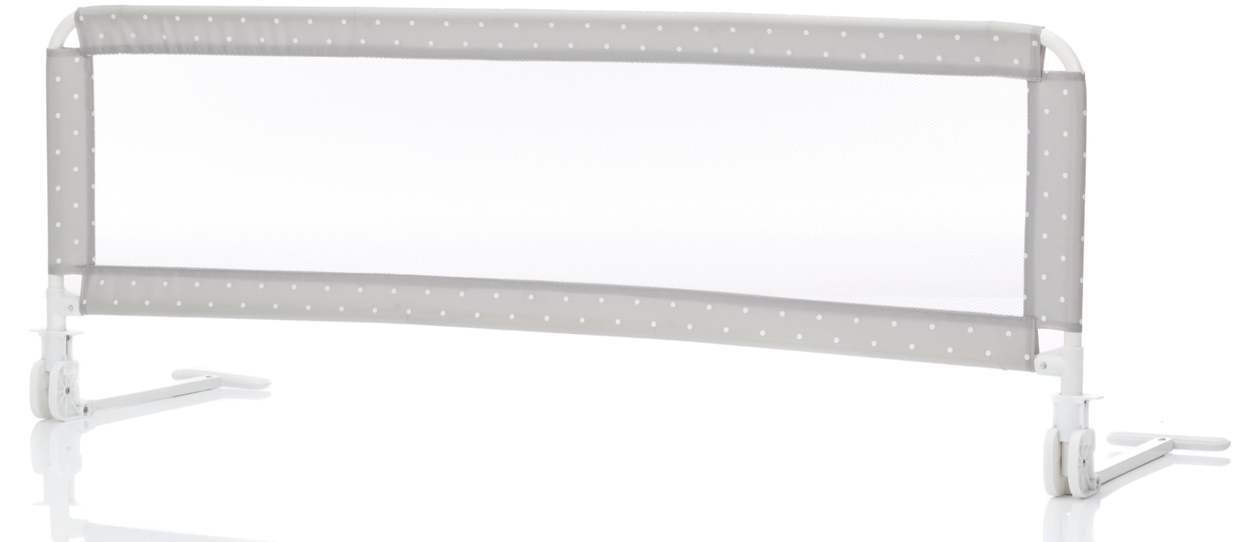 Fillikid Bettschutzgitter Exklusiv | Rausfallschutz für Kinder 135 cm x 50 cm | Kinder-Bettgitter mit rutschsicherer Halterung | extra hohes, klappbares Bettgitter für Betten & Boxspringbetten