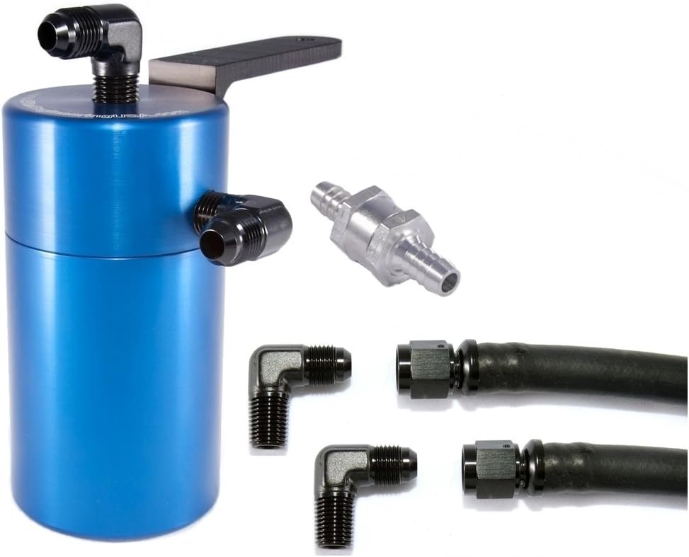 Buy Elite Engineering Standard PCV Oil Catch Can & Hardware with Black