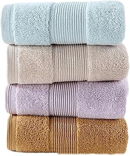 ZHCHAO Toalla de algodón de Regalo de Terciopelo Peinado Suave y Absorbente, Color Liso Grueso for el hogar