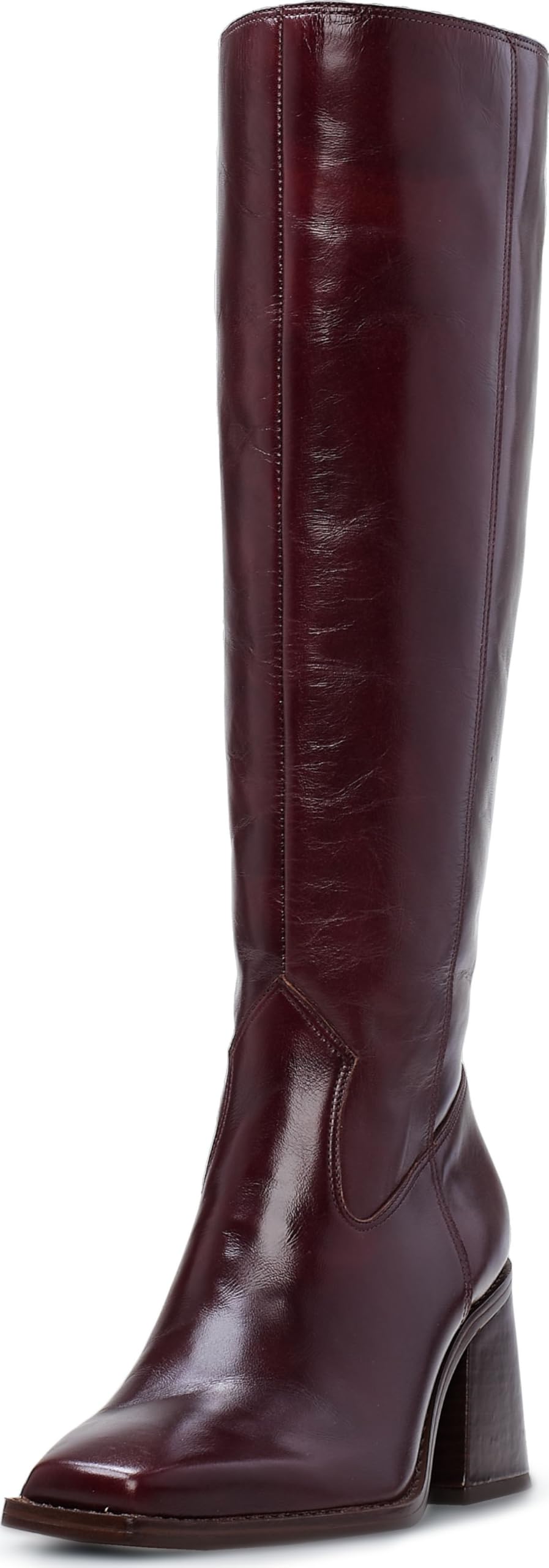 Vince Camuto Women's Sangeti Stacked Heel Knee High Boot Fashion