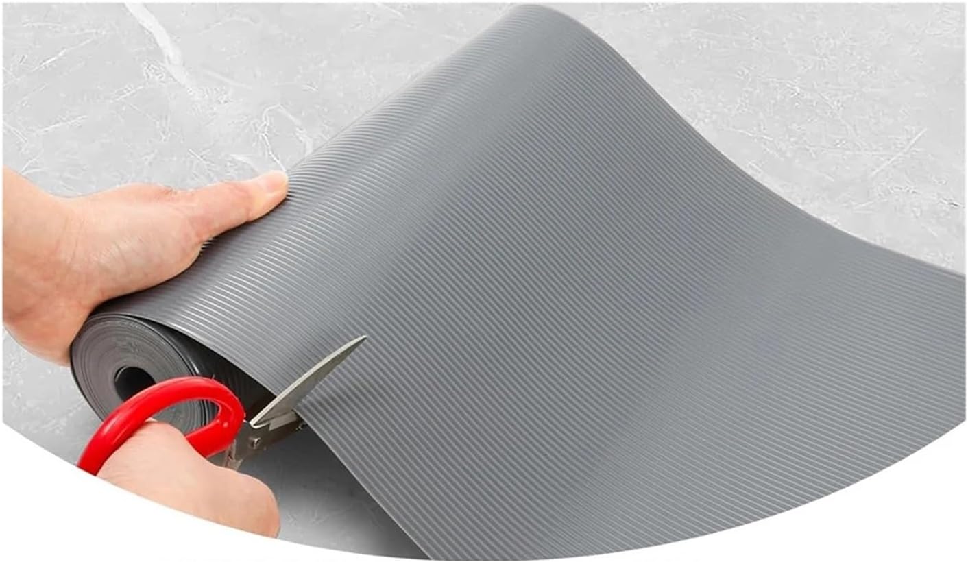 Shelf Liners 2 Rolls Shelf Liner Kitchen Cabinet Drawer Liner Kitchen Shelf Liner Non-Slip Easy-to-Clean Liner Non-Adhesive Refrigerator Liner for Protecting Cabinets, Drawers