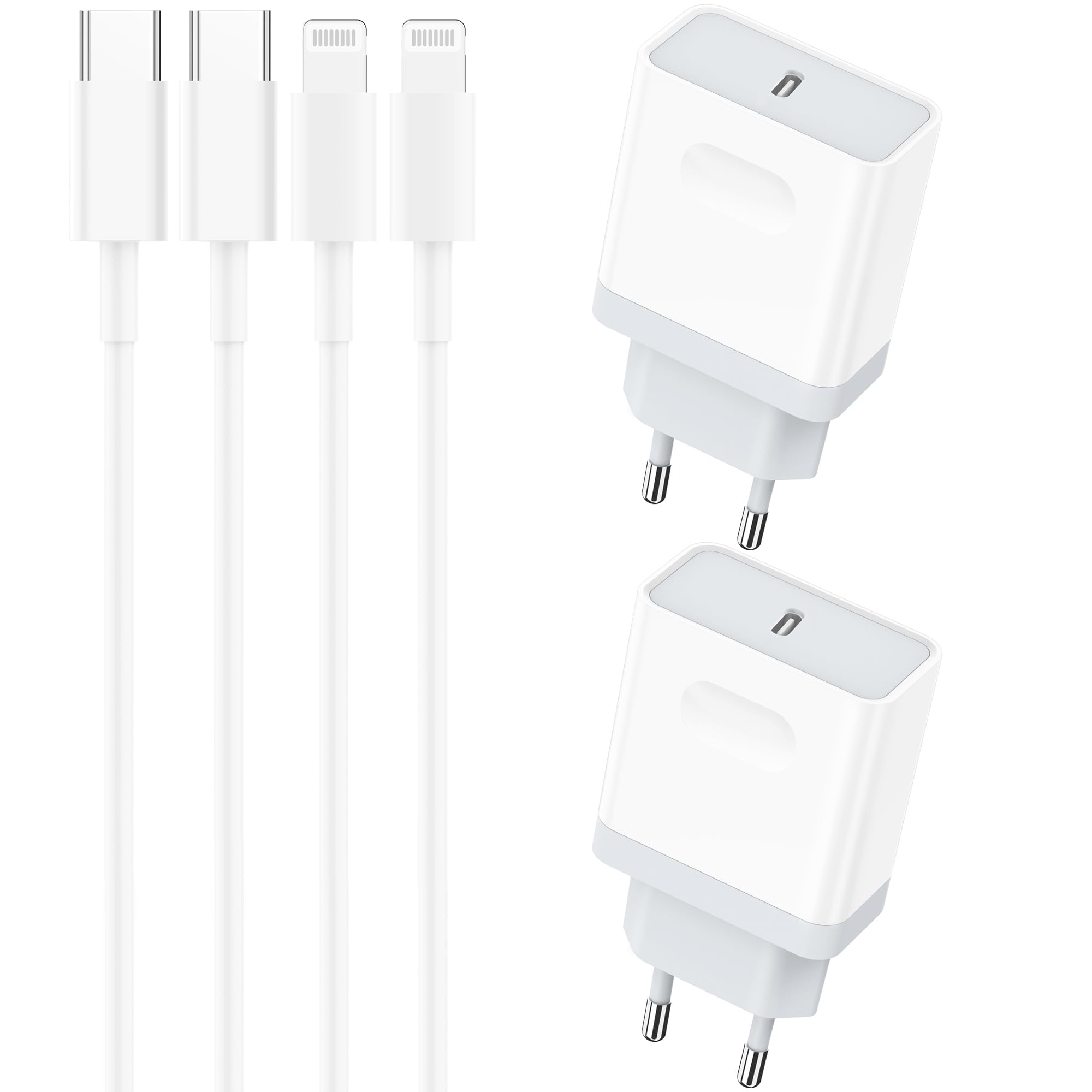 Adattatore Di Alimentazione USB-C 20W PD Caricabatterie - Foto 3