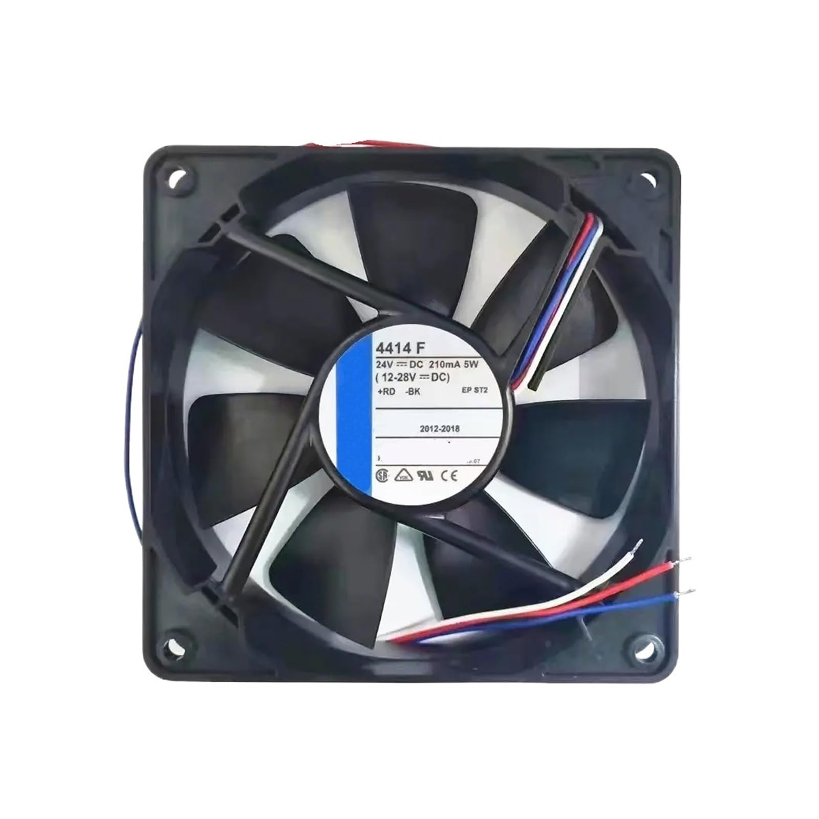 YLPWKMVZ Axial flow radiator fan 4414F 24VDC 5.0W 120 * 120 * 25MM