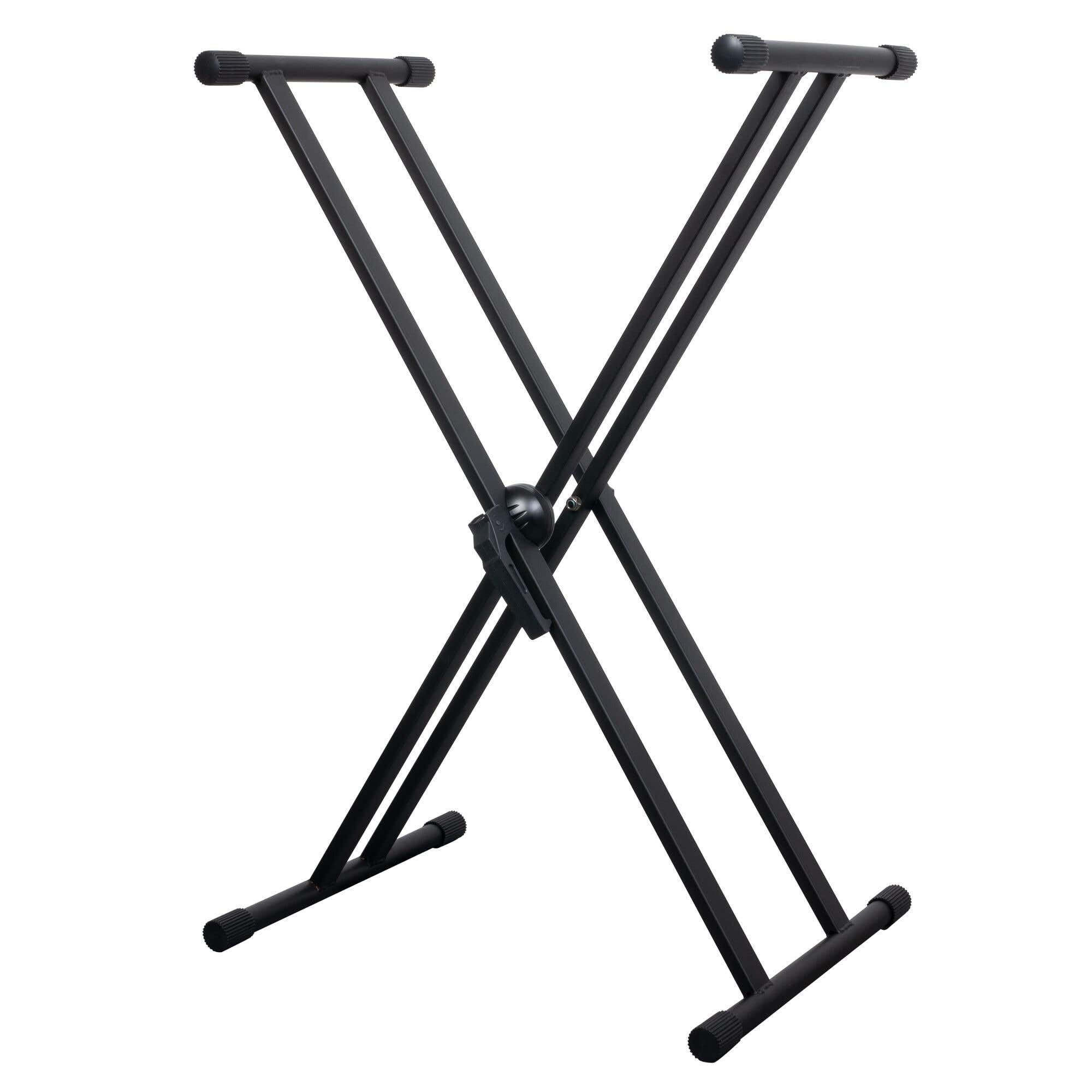VONYX Pack KBS03 Support pour Clavier Robuste avec KBB10 Banc - Réglables en Hauteur, pour Piano Numérique Universel, Poids Maximal Banc 100 Kg, Un Pack Idéal pour Jouer Confortablement du Piano