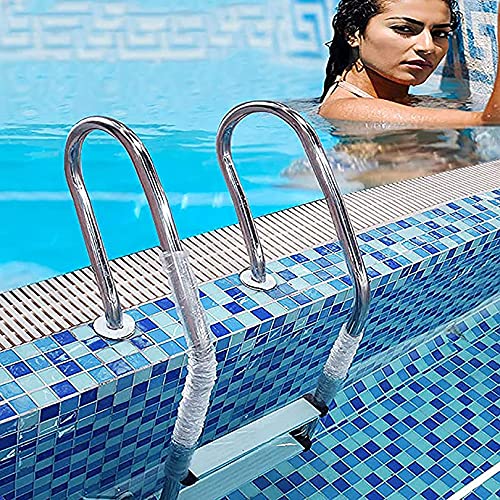 Escalera para piscina de acero inoxidable 3 peldaños miniatura 5