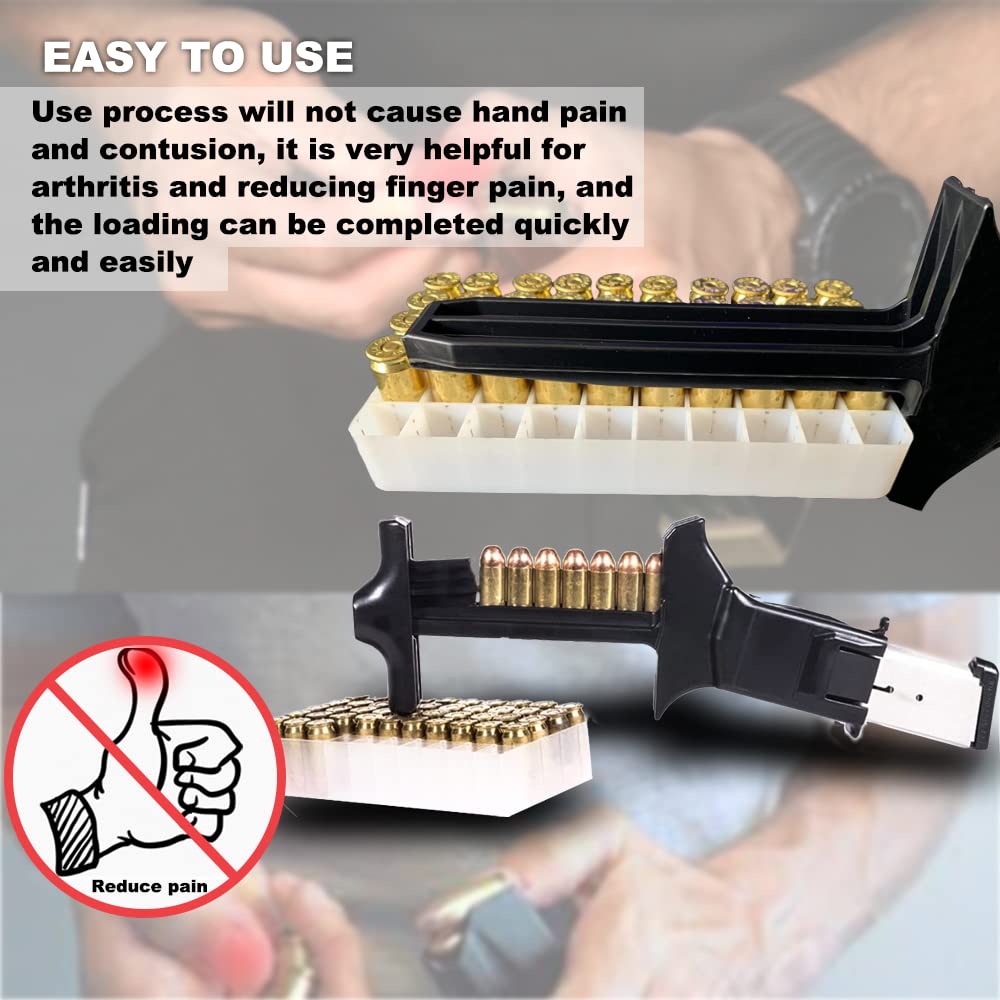 Buy Speed Loader, Speed Loader for 9mm, Extremely Durable Polymer Easy
