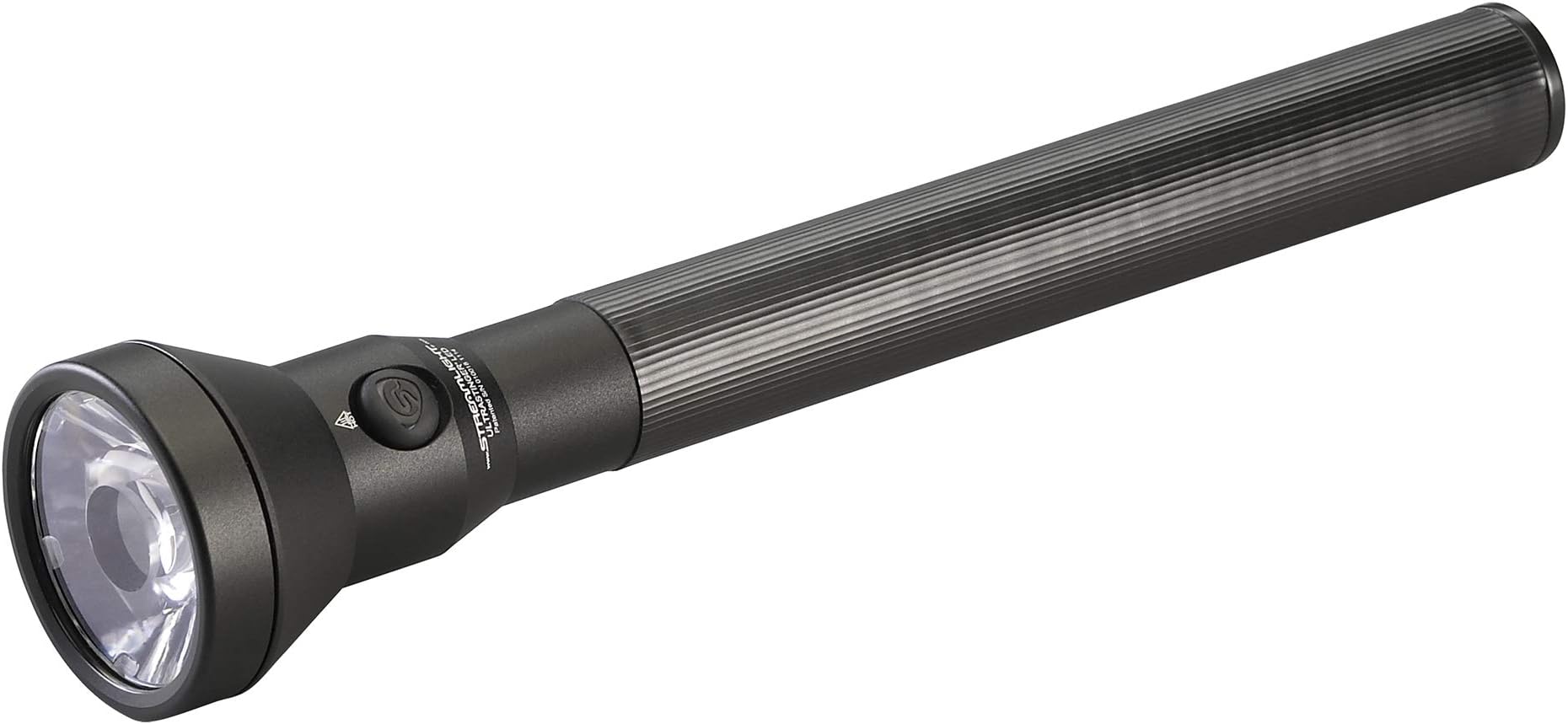 Streamlight 77553 UltraStinger 1100-Lumen 65000-Candela Rechargeable Tactical Duty Flashlight, Long Range Beam, 120V AC Smart Charger, Black
