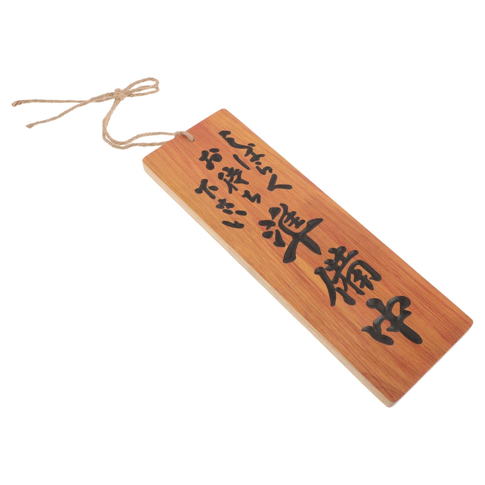 Panneau en Bois Double Face « Ouvert/Fermé » pour Magasin et Restaurant Japonerie Enseigne Suspendue Traditionnelle Signalétique D’Entrée pour Café et Bar Décor Authentique et