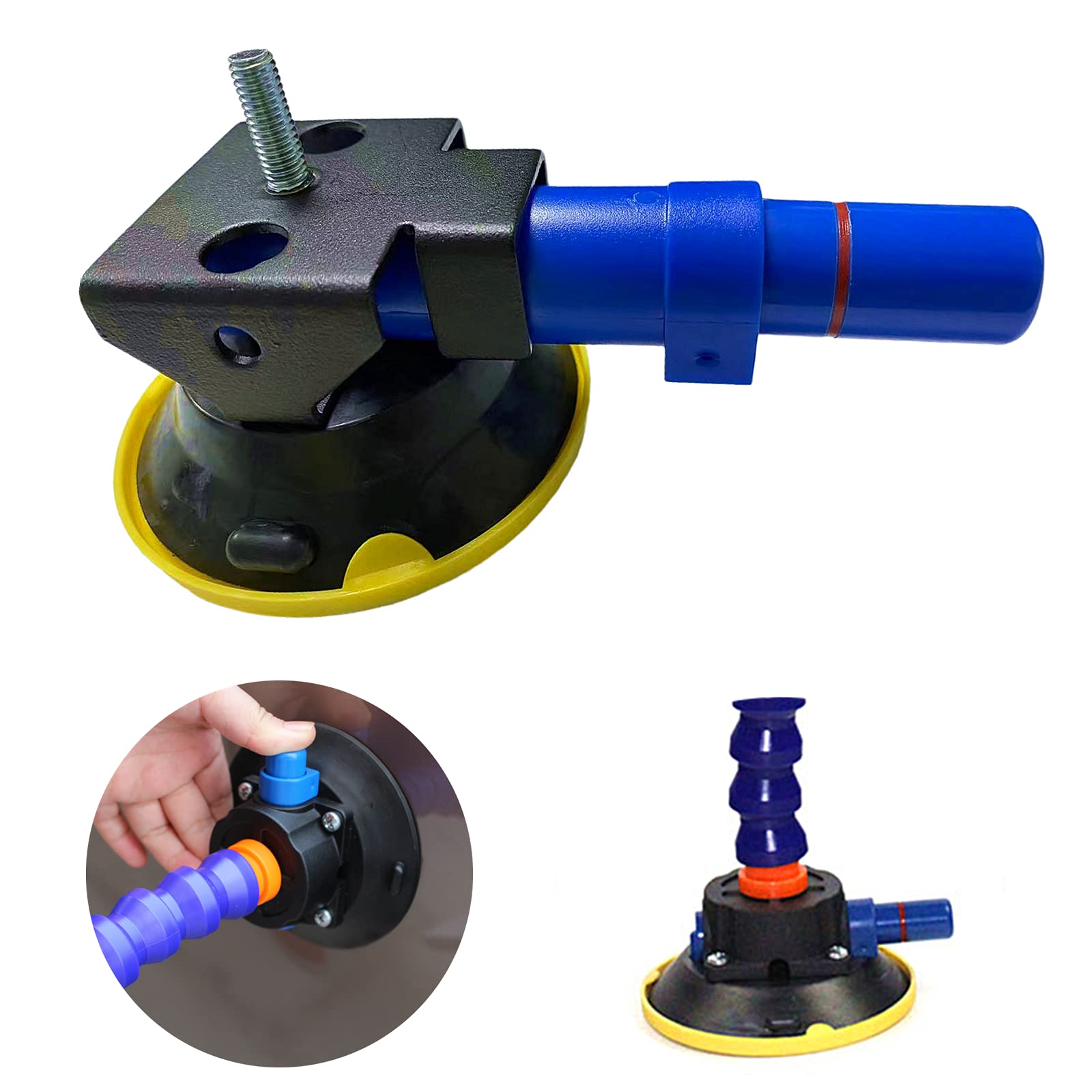 Paintless Dent Repair Tools, 3Inch Heavy Duty Car Dent Repair Puller Strong Suction Cup Dent Puller Handle Lifter, Powerful Body Repair Dent Remover Tool Kit for Dent Repair (Not Including Handle)