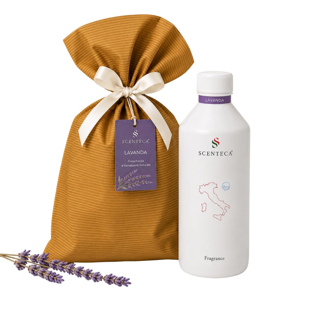 Ricarica per diffusori a freddo fragranza essenza aromatica Infusion De Lavande, profumo ambiente con oli essenziali naturali di Lavanda, 500 ml