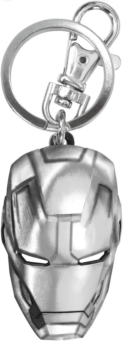 Marvel Iron Man 3 Head Pewter Key Ring