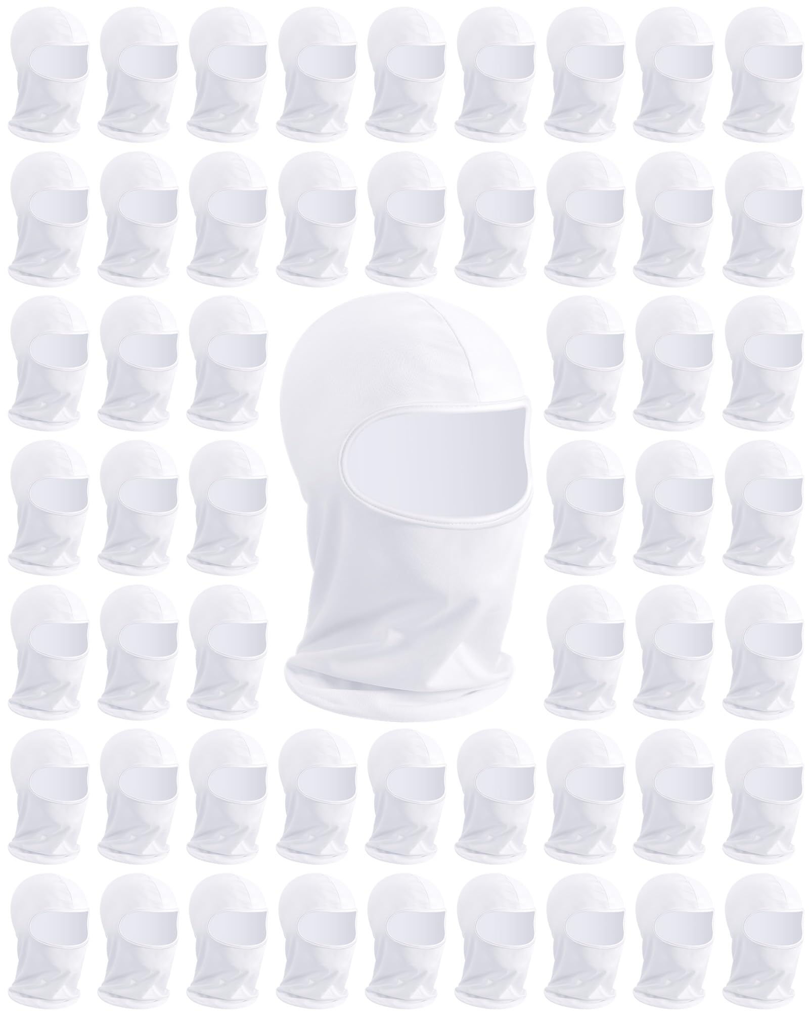 Panitay 150 Pack Spray Sock Head Socks Painters Hood Mask,White