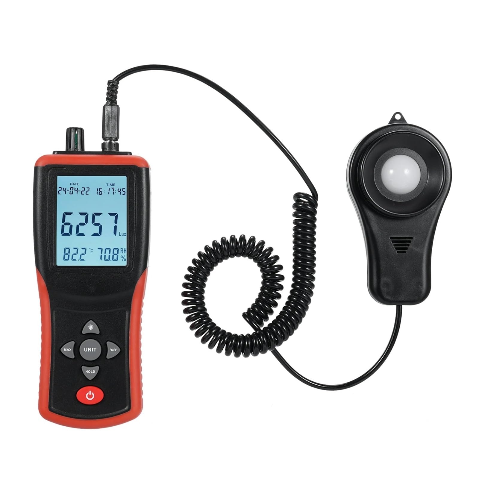 Digital Light Meter, TL-603 Digital Professional 400000 Lux Meter Handheld Light Meter High Accuracy Lux/FC Measure Luxmeter Illuminometer Photomete