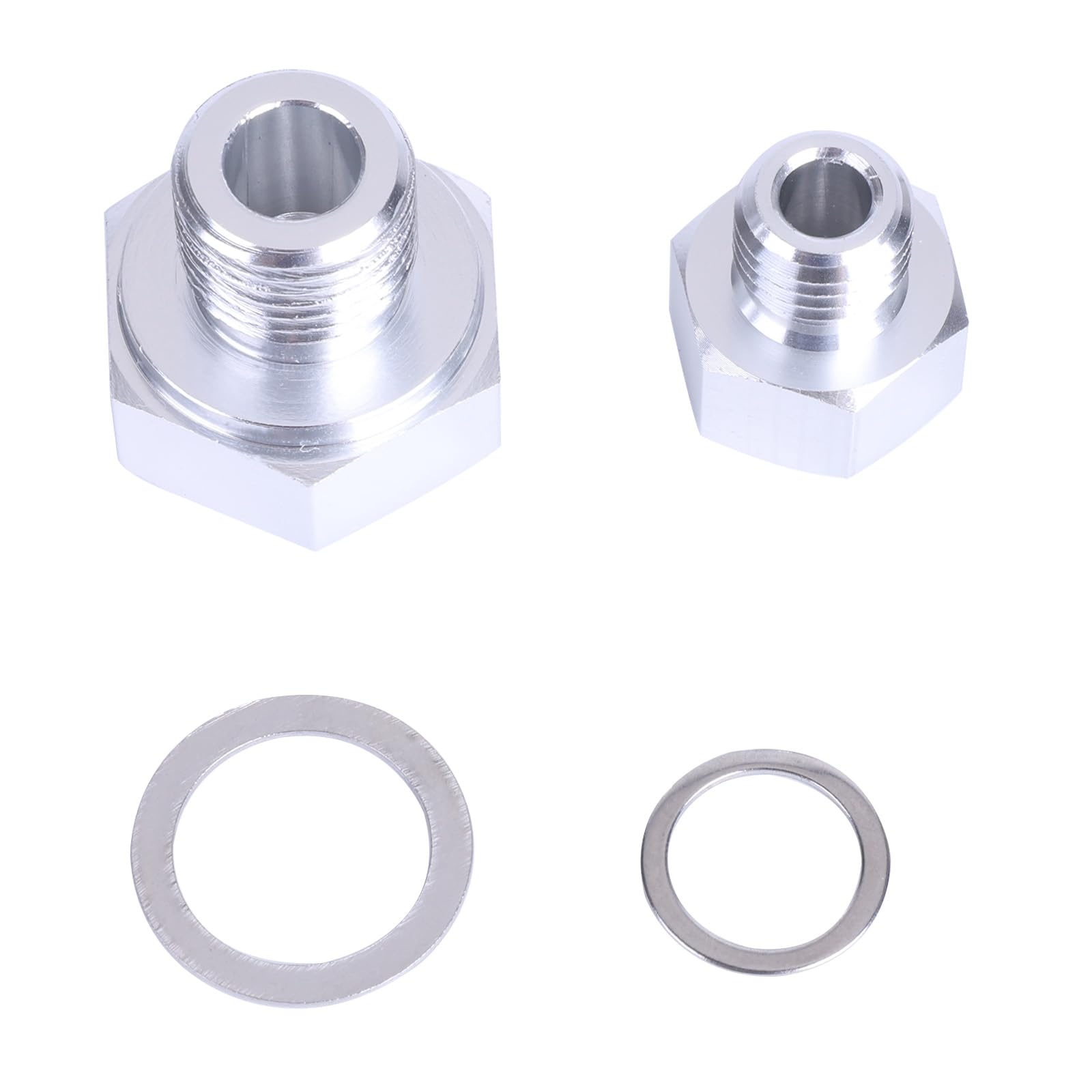 Oil Pressure Sensor Adapter for All GM LS Engines LS1 LSX LS3 4.2L 4.3L 4.8L 5.3L 6.0L 6.2L, M16 M12 x 1.5 to 1/8 NPT, Special Accessory for LS Swap