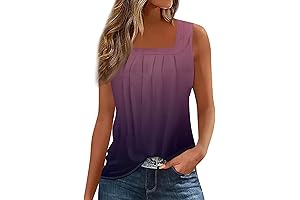 Women's Summer 256g Plus Size Sleeveless Tee: Cool, Comfy, and Stylish